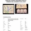 Drėkinamojo muilo plytelių rinkinys „Crabtree & Evelyn Lavander“, trio, 3 vnt., 85 g