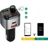 FM siųstuvas Bounn FM siųstuvo automobilinis įkroviklis QC3.0+PD20W