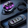 FM siųstuvas Somostel Somostel siųstuvas 3x USB / 2x Typ-C 3.1A QC PD juodas SMS-A110 (35538)