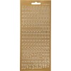 Focus Focus Stickers Gold Letters Design 2