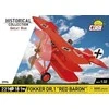 Cobi Klocki Fokker Dr.1 Raudona Baron 221 blokai