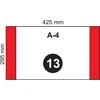 Fol-Plast Folplast Viršelis apvalus A4 reguliariai NR 13 (20vnt)