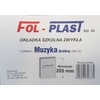 „Fol-Plast“ muzikos kelioninis dėklas, trumpas, Nr. 37 (20 vnt.)