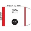 Fol-Plast Folplast Reguliuojamas apatinis dangtis NR 11 (20vnt.)
