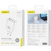 FONENG kroviklis jungiama į tinklą GaN40 GaN PD 100W 3xUSB-C + 1xUSB QC3.0 Baltas