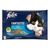 Konservuotas kačių ėdalas FELIX Fantastic žuvies sk., 4x85 g