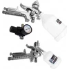 Forcekraft Dažų pistoletų komplektas su slėgio reguliavimu, 2 vnt. (1,0 mm ir 1,4 mm)