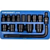 Forcekraft Impact lizdų rinkinys 1/2" 15 vnt. (6 taškų)