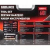 Forcekraft Įrankių rinkinys 1/2" ir 1/4" 60 vnt. (6 pusių) (7–27 mm)