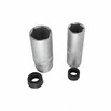 Forcekraft 82 dalių įrankių rinkinys 1/2" ir 1/4" (6 kampų) (4-32 mm)