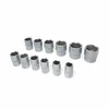 Forcekraft 82 dalių įrankių rinkinys 1/2" ir 1/4" (6 kampų) (4-32 mm)