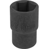 Forcekraft lizdų rinkinys 1/2" 12 vnt. (su reketu ir prailginimu) (10-24mm)