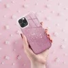 Forcell OEM dėklas, skirtas iPhone 13, spindinčios rožinės spalvos