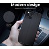 Dėklas Forcell Oem Flip case for iPhone 13 Luna Book Carbon juodas