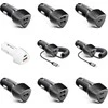 Automobilinis įkroviklis Forcell F-Energy Carbon USB A QC3.0 3A 18W CC50-1A juodas