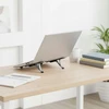 Desk holder for laptop / tablet foldable Forcell F-Grip Fold Stand H Pro pilka