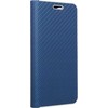 Dėklas Forcell Oem LUNA Book Carbon skirtas Xiaomi Redmi Note 11 Pro / 11 Pro 5G mėlynos spalvos