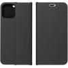 Dėklas Forcell Oem LUNA Book Carbon skirtas Xiaomi Redmi Note 11 Pro / 11 Pro 5G juodos spalvos