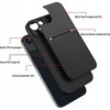 Forcell Oem NOBLE dėklas skirtas Samsung Galaxy A12 / M12 juodos spalvos
