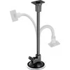 Automobilinis telefono laikiklis Forcell F-Grip Regular 27 cm priekinis stiklas / prietaisų skydelis / oro išleidimo anga, juodas