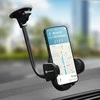 Automobilinis telefono laikiklis Forcell F-Grip Oval 27 cm, juodas, skirtas priekiniam stiklui / prietaisų skydeliui / oro išleidimo angai