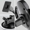 Car phone holder Forcell F-Grip Oval 27 cm windshield / dashboard / air vent juodas