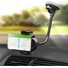 Automobilinis telefono laikiklis Forcell F-Grip Oval 27 cm, juodas, skirtas priekiniam stiklui / prietaisų skydeliui / oro išleidimo angai