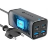 Stalinis įkroviklis Forcell F-Energy GaN III 2 x USB C + 2 x USB A QC4.0 PD 5A 100W VT-49 pilka