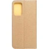 Dėklas Forcell Oem LUNA Book Gold skirtas Samsung Galaxy A52 5G / A52 LTE ( 4G ) / A52s 5G aukso spalvos