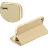 Dėklas Forcell Oem LUNA Book Gold skirtas Samsung Galaxy A52 5G / A52 LTE ( 4G ) / A52s 5G aukso spalvos