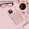 Forcell OEM atverčiamas dėklas iPhone 13 telefonui „Mezzo Book“ su mandala rožės spalvos auksiniu atverčiamu dėklu.