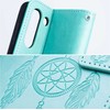Forcell Oem MEZZO Book dėklas skirtas Samsung Galaxy A52 5G / A52 LTE ( 4G ) / A52s 5G dreamcatcher žalios spalvos