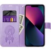 Forcell Oem MEZZO Book dėklas skirtas Xiaomi Redmi 9AT / Redmi 9A dreamcatcher violetinės spalvos
