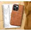 Forcell Oem TENDER Book Dėklas skirtas Samsung Galaxy A21s rudos spalvos