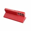 Forcell OEM LUNA Book auksinis dėklas Xiaomi Redmi 14C raudonas