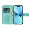 Forcell Oem MEZZO Book dėklas skirtas Samsung Galaxy A06 mandala žalios spalvos