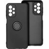 Dėklas Forcell Oem Case for iPhone 12 PRO MAX Silicone Ring juodas