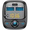 Forever FM moduliatorius Bluetooth 2 x USB-A 1 x USB-C PD 30W TR-370 juodos spalvos