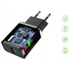 Forever TC-01-20AC PD QC įkroviklis 1x USB-C 1x USB 20W baltos spalvos + USB-C - USB-C kabelis 20W