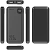 Forever išorinė baterija TB-300M PD QC 22,5W 10000 mAh juoda