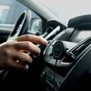 Forever automobilinis laikiklis ventiliacijos grotelėms MACH-300 magnetinis su belaidžiu įkrovimu juodas Qi2 15W
