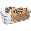 Küchenprofi Alsace – borosilikatinio stiklo duonos kepimo indas 1,5 l 28,5×11,5×8 cm