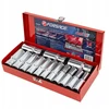 Forsage 1/2" gilių lizdų rinkinys, 14 vnt. (11-30mm) (6 taškų)