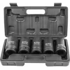Forsage 1" gilaus smūgio lizdų rinkinys, 5 vnt (6 taškų) (27-41 mm)