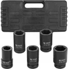 Forsage 1" gilaus smūgio lizdų rinkinys, 5 vnt (6 taškų) (27-41 mm)