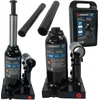 Forsage 2t hidraulinis domkratas su vožtuvu (h min 150mm, h max 278mm, svoris 2,6kg) korpuse