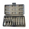 Forsage TORX antgalių rinkinys 15 vnt. El T20-T55 (ilgis: 30/75 mm)