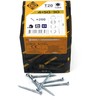 Forte Tools Forte medžio drožlių plokštė SCR T20 4.0X50/30 Baltas ZN(200
