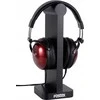 Fostex ST300 stovas su uždėtomis ausinėmis