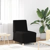 Modulinis sofa vienetas be rankų 2 vnt. Juoda audinys